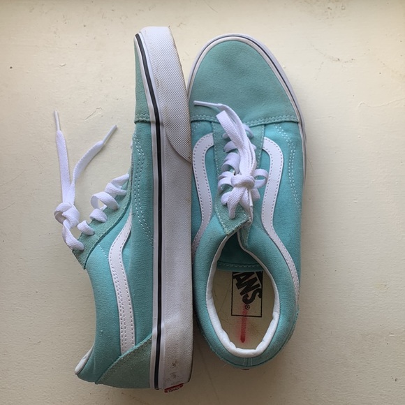 Mint Colored Vans - Picture 2 of 4